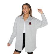 Alabama Gameday Couture Way To Go Fleece Applique Shacket